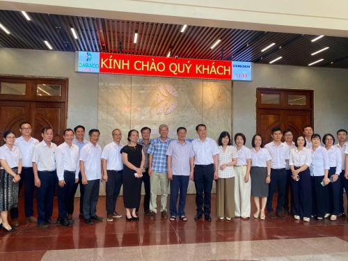 LÃNH ĐẠO VIỆN GIẢI PHÁP KỸ THUẬT NÔNG NGHIỆP BỀN VỮNG THAM GIA TỌA ĐÀM VỚI TẬP ĐOÀN DABACO VIỆT NAM